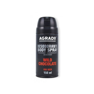 Herren Deodorant Body Spray 150ml - Agrado : WILD CHOCOLATE - 1