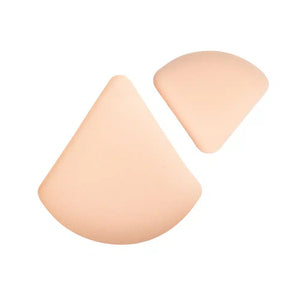 Dreieckiges Kissenquaste-Duo - Make-up Quasten - Brushworks - 1