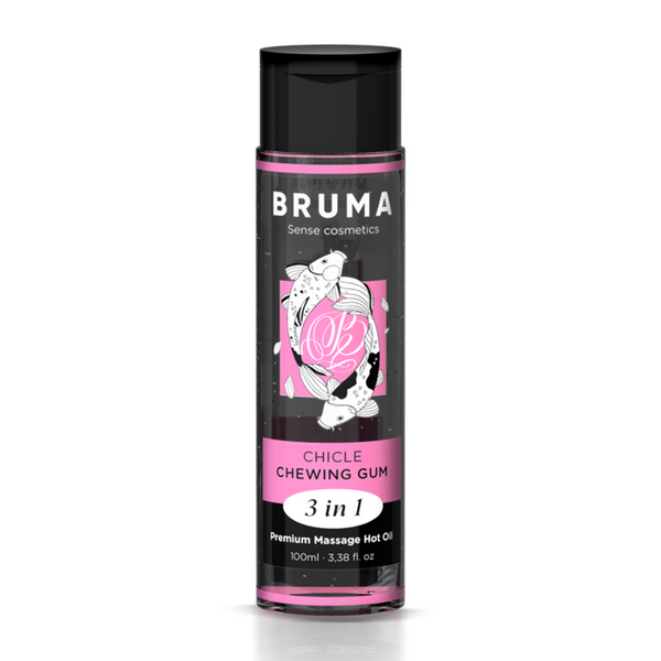Wärmemassageöl - Bubblegum-Geschmack - Bruma - 1