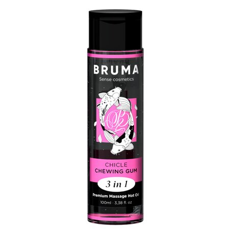 Wärmemassageöl - Bubblegum-Geschmack - Bruma - 1