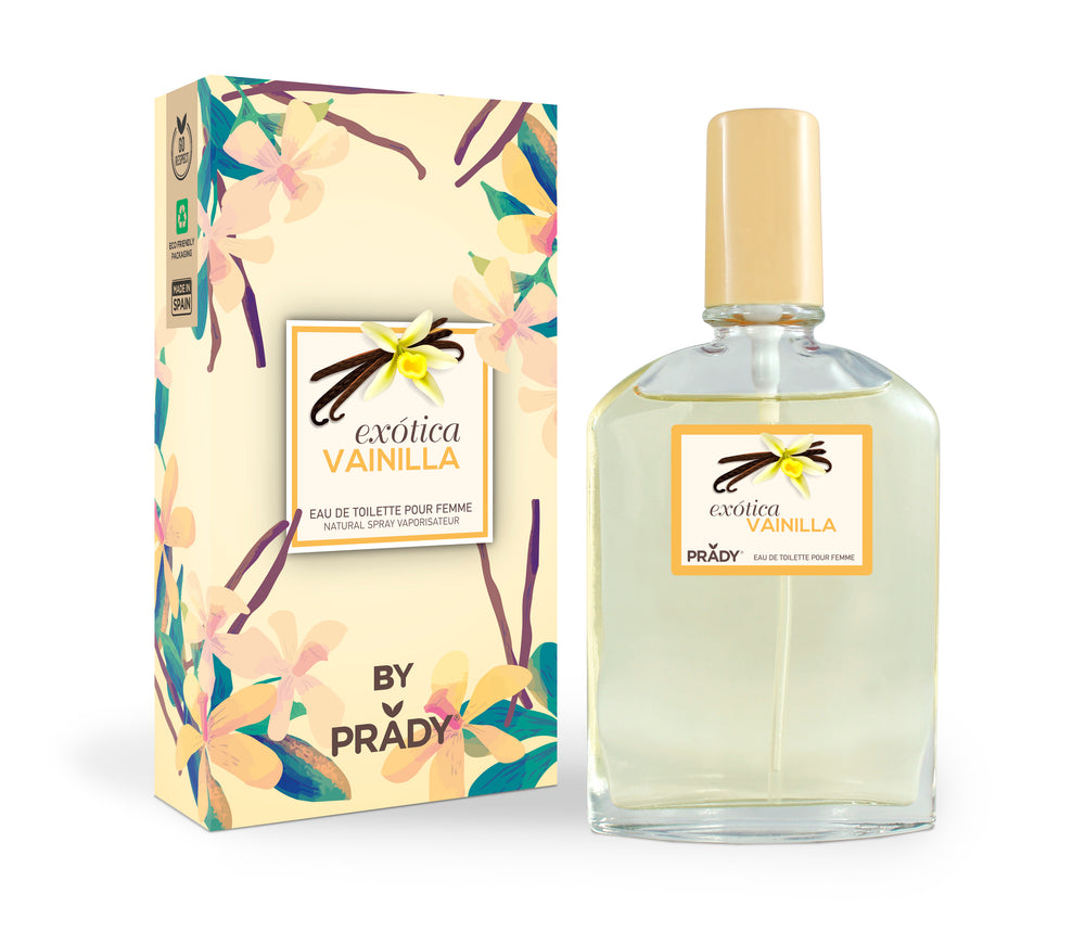 Exotisches Vanille-Eau de Toilette - 90 ml - Prady - 1