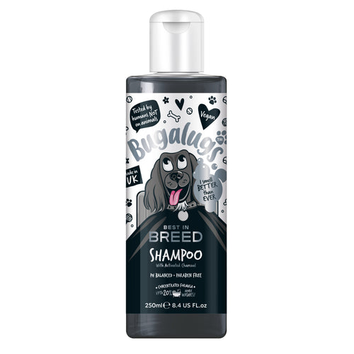 Best in Breed Aktivkohle Hundeshampoo - Bugalugs : 250ML - 1