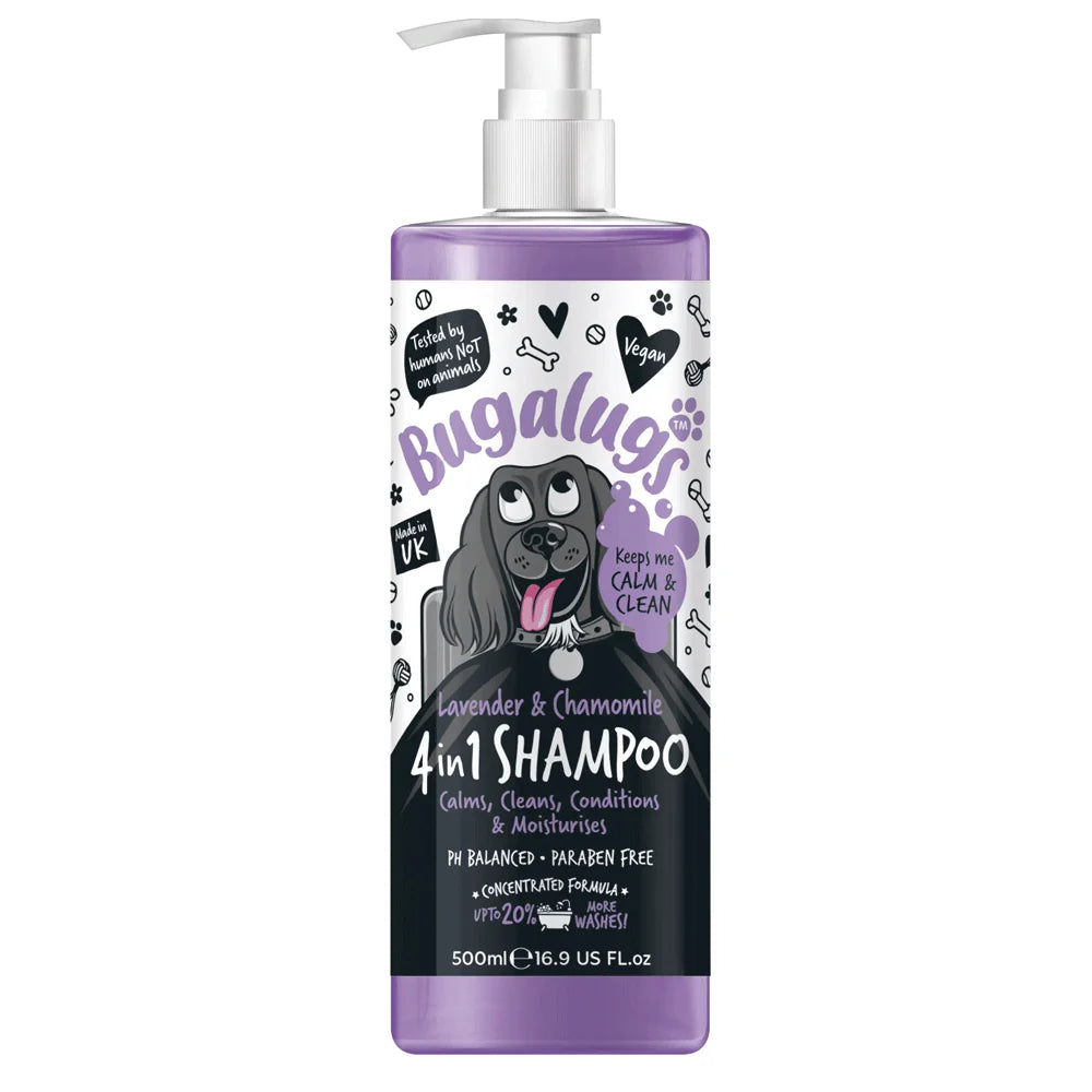 4-in-1-Shampoo - Conditioner and Detangler - Lavendel & Kamille - Bugalugs - 1