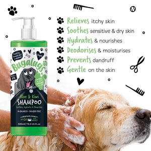 Beruhigendes Aloe & Kiwi Shampoo - Bugalugs - 3