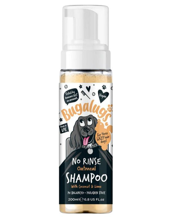 Schaumshampoo ohne Ausspülen für Hunde - Bugalugs : Avena - 200ml - 1