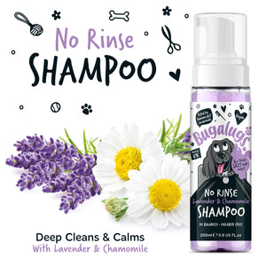 Schaumshampoo ohne Ausspülen für Hunde - Bugalugs : Lavanda &amp;amp; Camomila - 200ml - 2