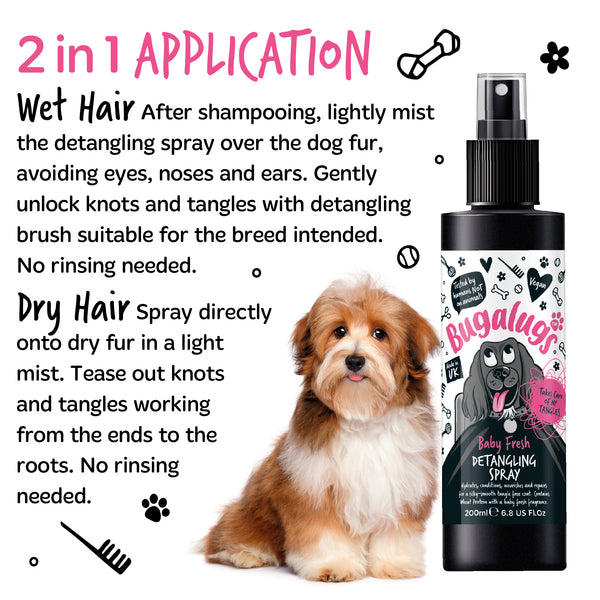 Entwirrender Spray Baby Fresh - 200ml - Bugalugs - 4