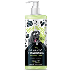 Zingy 2 in 1 Shampoo & Conditioner Grapefruit & Orange - 500 ml - Bugalugs : 500ml - 1
