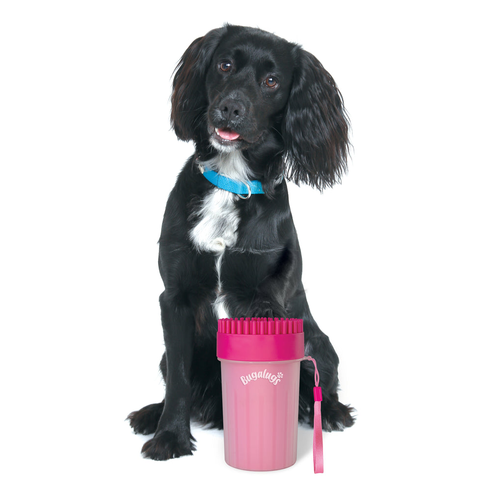 Pfotenreiniger für Hunde und Katzen - Rosa (Größe M) - Bugalugs - 1