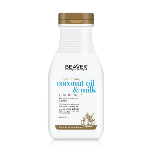 Feuchtigkeitsspendender Conditioner mit Kokosöl & Quinoa - Beaver : 350ml - 1