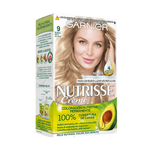Dauerhafte Haarfarbe Nutrisse - Garnier : Nutrisse Crème - 9 Rubio Muy Claro - 1