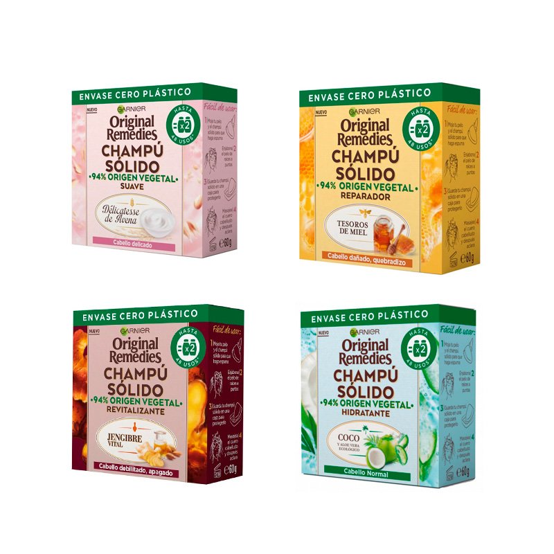 Festes Shampoo - Ursprüngliche Heilmittel - Garnier - 1