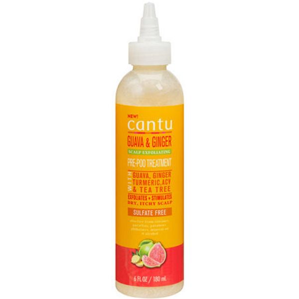 Haarpflegendes Peelingbehandlung Pre-Poo - Guave & Ingwer - 180ml - Cantu - 1