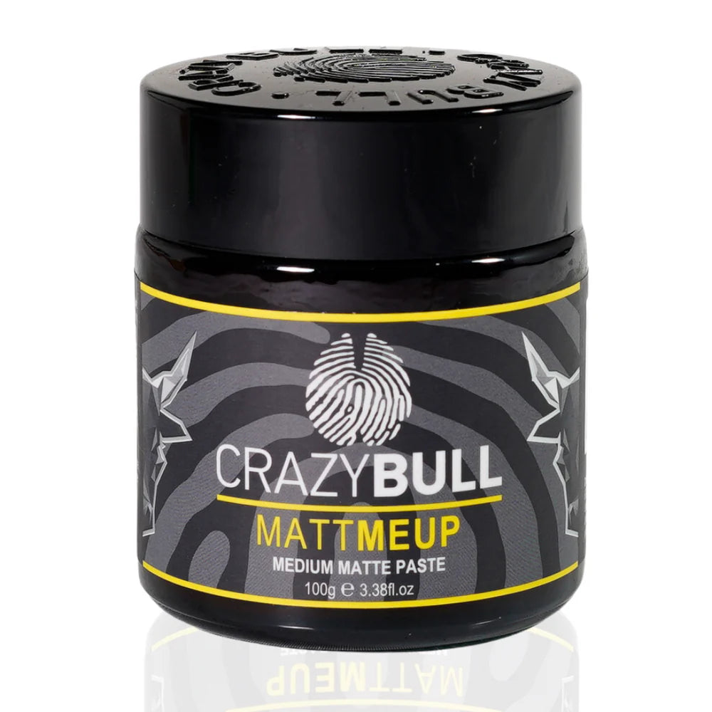 Mattes Haarstyling-Paste - MattMeUp 100g - Crazy Bull - 1