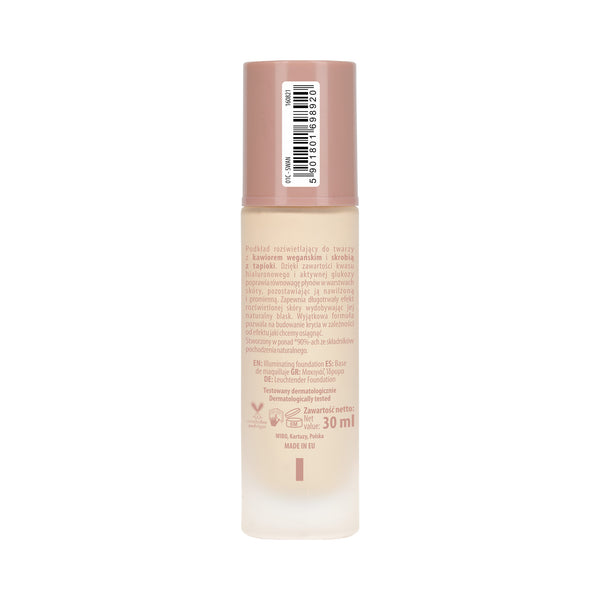 Fluid Dewy Foundation - Tono universal - 30 ml - Nam : nr1 - 2