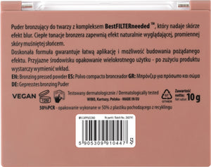 Bronzing pressed powder - 10 g - Nam : 01 Cappuccino - 2