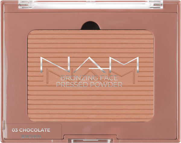Bronzing pressed powder - 10 g - Nam : 03 Chocolate Brown - 1
