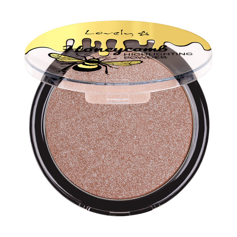 Puder-Highlighter mit Wabenstruktur - Lovely - 1