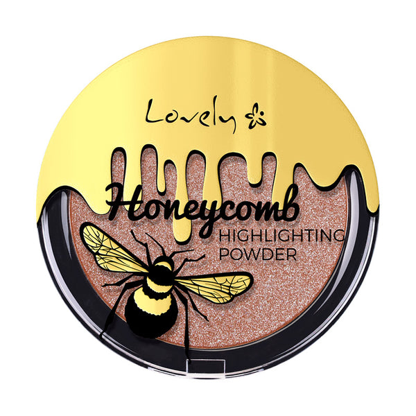 Puder-Highlighter mit Wabenstruktur - Lovely - 1