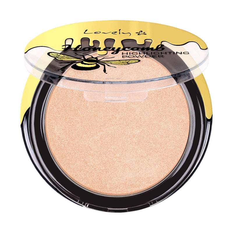 Puder-Highlighter mit Wabenstruktur - Lovely - 1