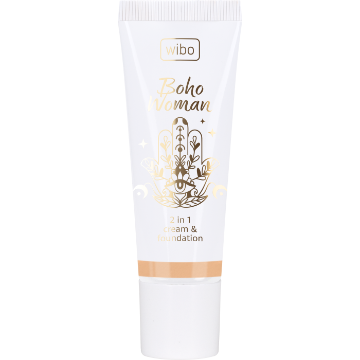 2-in-1 Creme Makeup Base - Boho Woman - Wibo - 1