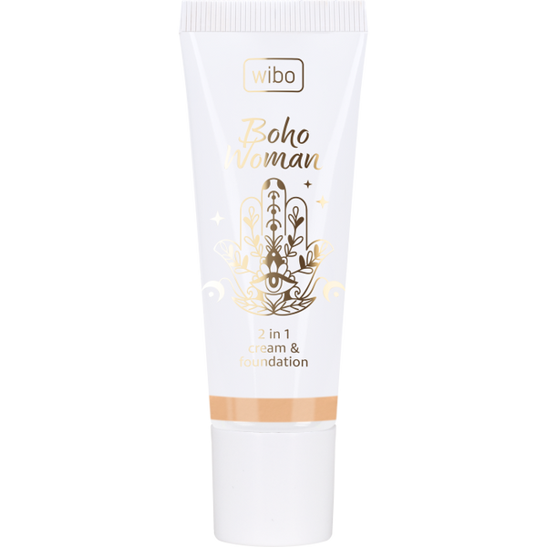 2-in-1 Creme Makeup Base - Boho Woman - Wibo - 1