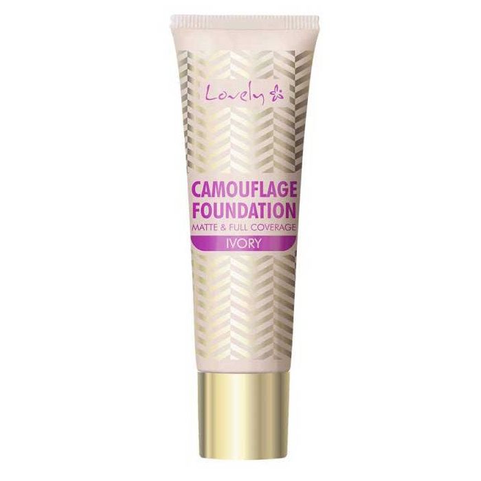 Base de Maquillaje Camouflage Foundation Matte &amp; volle Deckkraft - Lovely - 1
