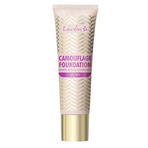 Base de Maquillaje Camouflage Foundation Matte &amp; volle Deckkraft - Lovely : Camouflage Foundation 3 Ivory - 1