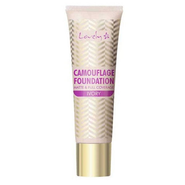 Base de Maquillaje Camouflage Foundation Matte &amp; volle Deckkraft - Lovely : Camouflage Foundation 3 Ivory - 1