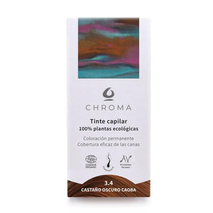Bio Chroma Farbe - Chroma : 3.4 Castaño Medio Caoba - 1