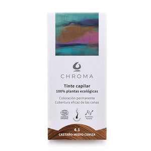 Bio Chroma Farbe - Chroma : 4.1 Castaño Medio Ceniza - 1