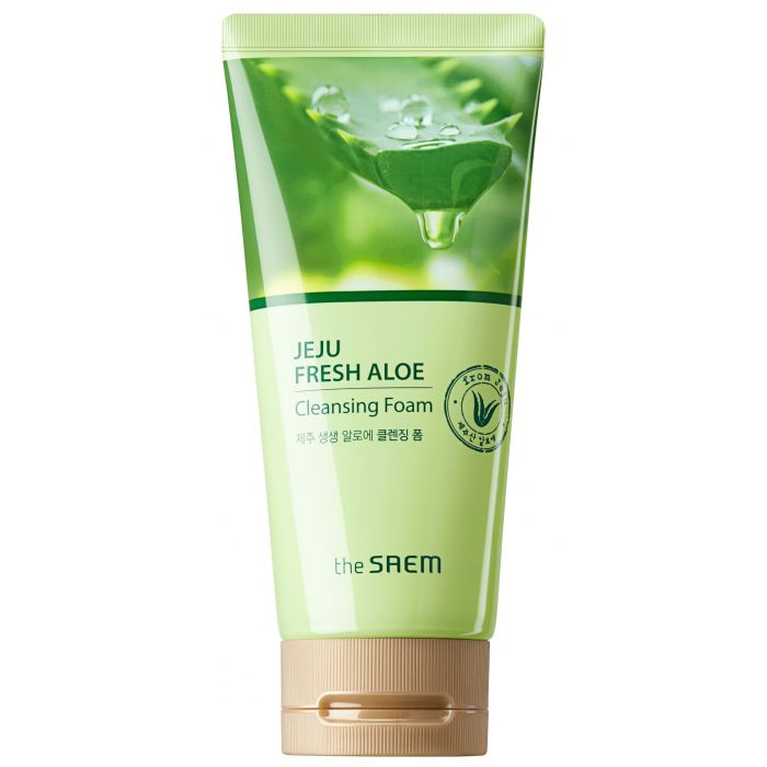 Espuma Limpiadora - Jeju Fresh Aloe Reinigungsschaum 150gr - The Saem - 1