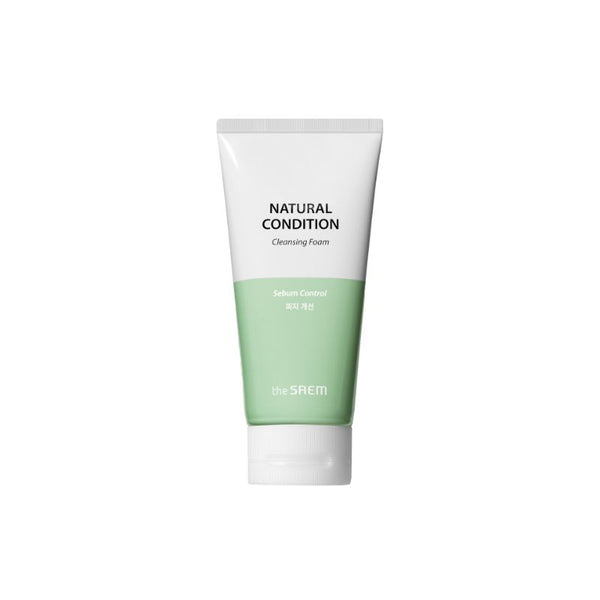 Reinigungsschaum für fettige Haut - Natürlicher Sebum-Reinigungsschaum 150 ml - The Saem - 1