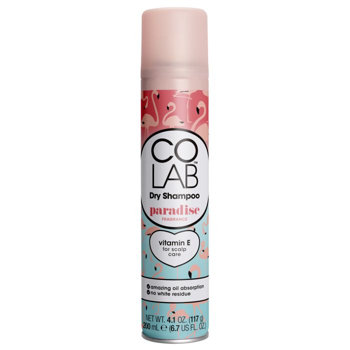 Revitalisierendes und erfrischendes Trockenshampoo-Spray - Paradise 200 ml - Colab - 1