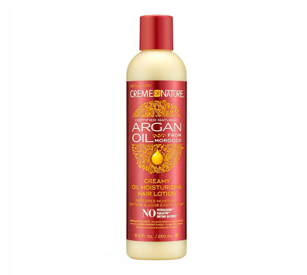 Feuchtigkeitsspendende Haarlotion mit Arganöl 200ml - Creme of Nature - 1