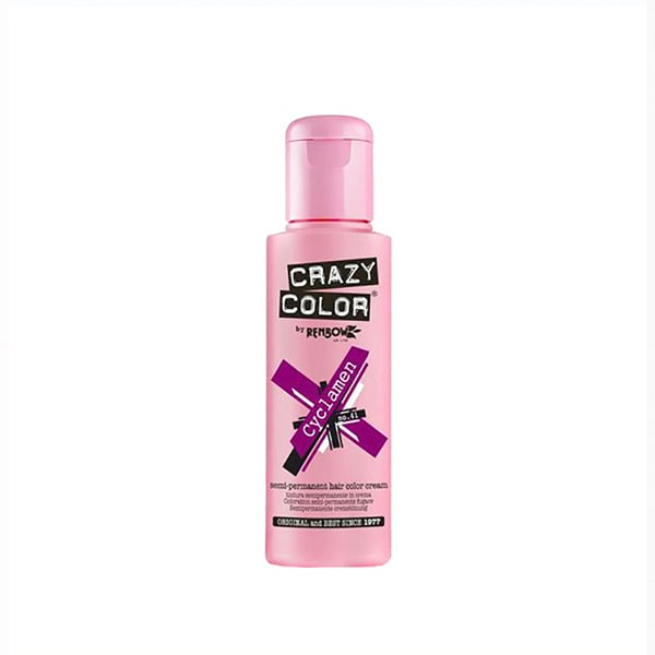 Semi-permanenter Farbstoff ohne Ammoniak 100ml - Crazy Color : 41 - Cyclamen - 1