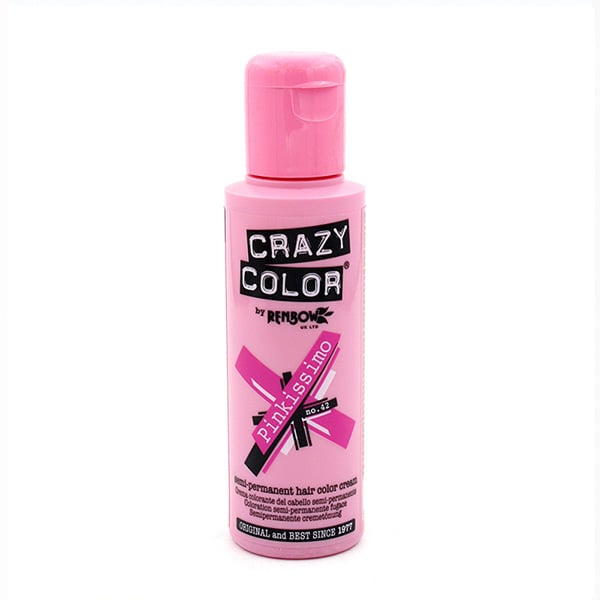 Semi-permanenter Farbstoff ohne Ammoniak 100ml - Crazy Color : 42 -  Pinkissimo - 1