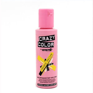 Semi-permanenter Farbstoff ohne Ammoniak 100ml - Crazy Color : 49 -  Canary Yellow - 1