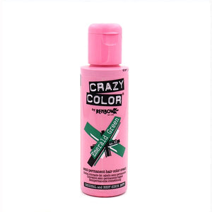 Semi-permanenter Farbstoff ohne Ammoniak 100ml - Crazy Color : 53 -  Emerald Green - 1