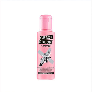Semi-permanenter Farbstoff ohne Ammoniak 100ml - Crazy Color : 28 -  Platinum - 1