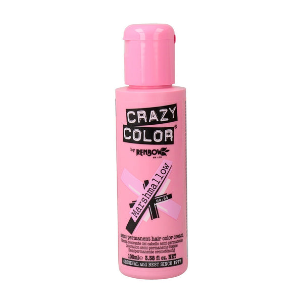 Semi-permanenter Farbstoff ohne Ammoniak 100ml - Crazy Color : 64 -  Marshmallow - 1