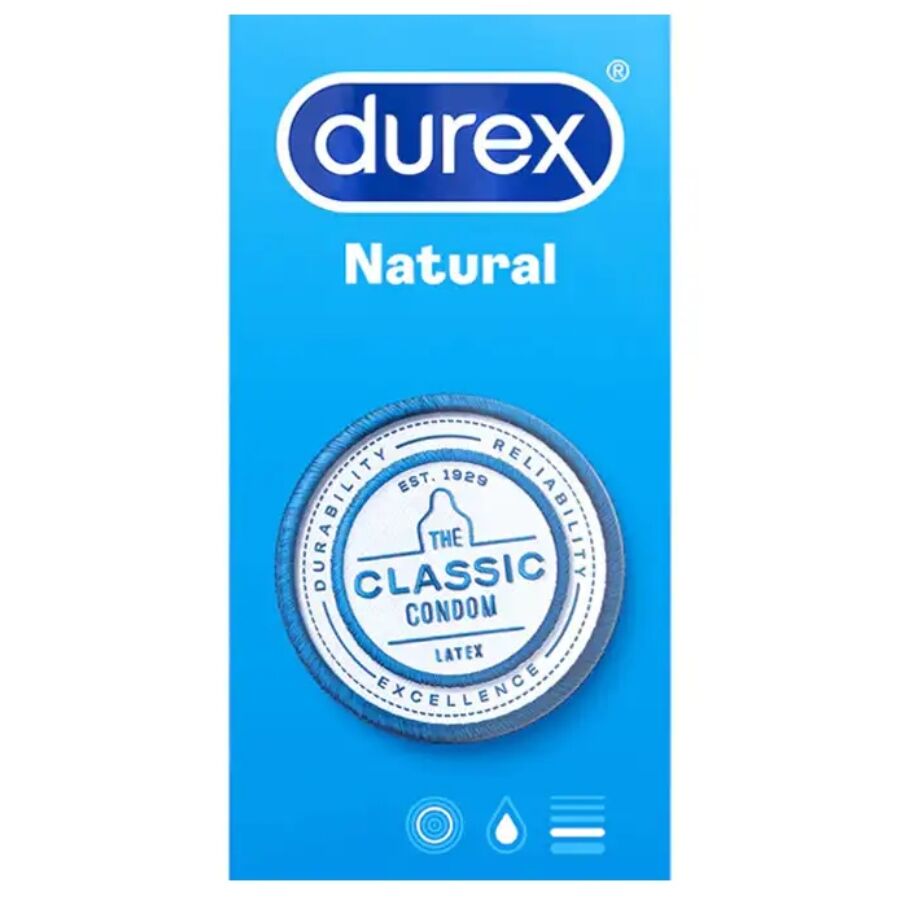 Duldet Natural Classic 6 Uds - Durex - 1
