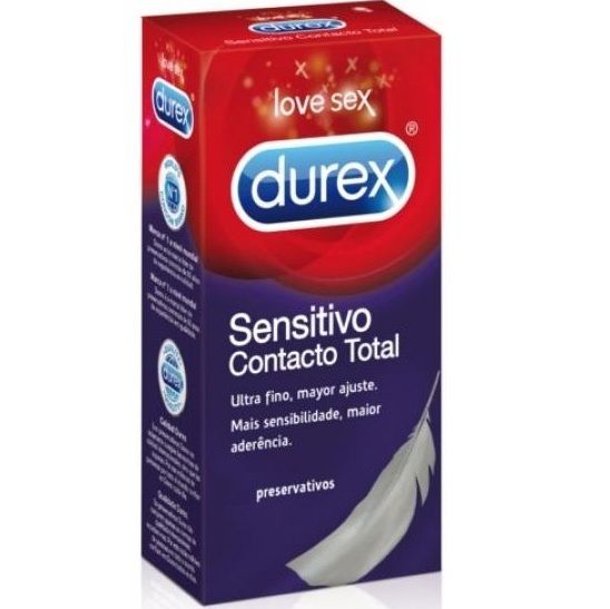 Empfindliche Total Contact Kondome - Durex : 12uds - 2