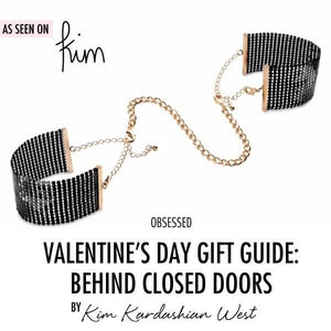 Desir Metallic Handschellen Schwarz Metallic Mesh. - Verlangen nach Metallic - Bijoux - 3