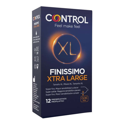 Extra feines Kondom XL - Control : 12 Unidades - 1