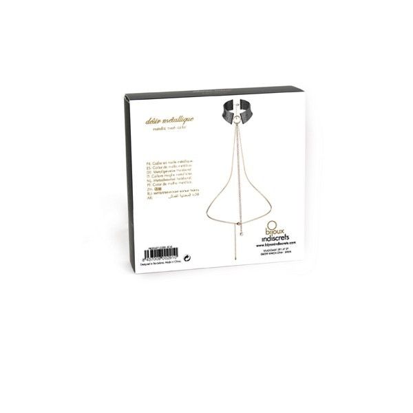Desire Metallic Halsband Metallic Schwarz - Desire Metallic - Bijoux - 5