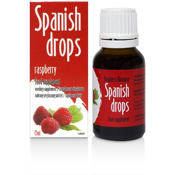 Spanish Drops Romantische Himbeere anregende Tropfen - Pharma - Cobeco - 2