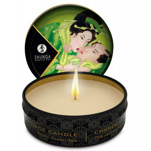 Mini Caress by Candelight Vela Masaje Té Verde 30ml - Kerzen - Shunga - 1