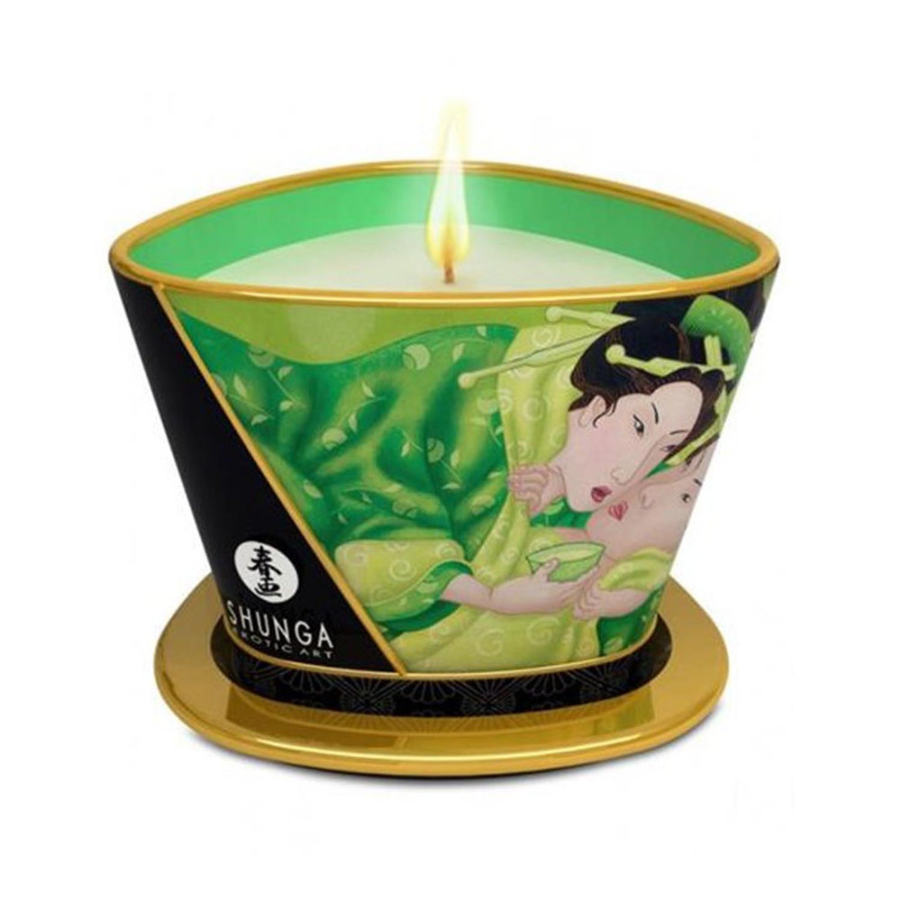 Mini Caress by Candelight Vela Masaje Té Verde 170ml - Kerzen - Shunga - 1