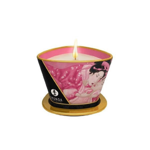 Mini Caress by Candelight Vela Masaje Roses Afrodisiacas 170ml - Kerzen - Shunga - 1